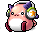 Giant Pink Bean Cushion