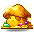 Gold Mushroom Chair