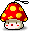 Mushroom Ornament