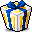 Blue Present Box for Training