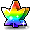 Rainbow Golden Maple Leaf