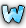 Letter "W"