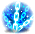 Cobalt Filigree Cape