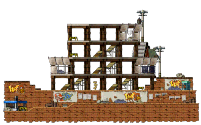Victoria Road: Construction Site North of Kerning City