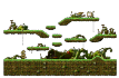 Mushroom Castle: Secluded Mushroom Forest