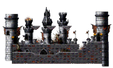 Lion King's Castle: Very Tall Castle Walls